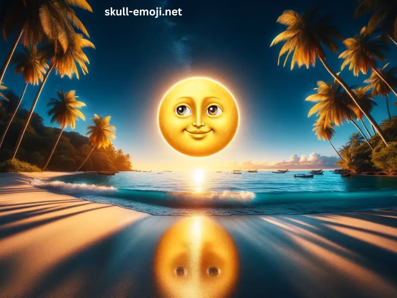 Current Phase of the Moon as an Emoji