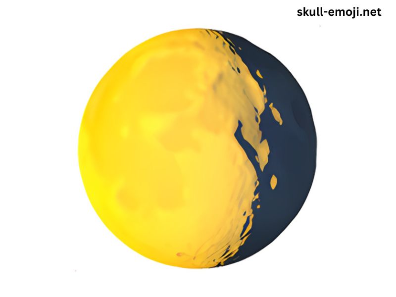 Current Phase of the Moon as an Emoji