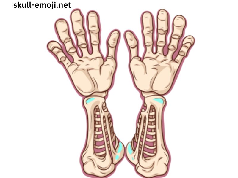 Skeleton Hand Drawing on Hand TikTok