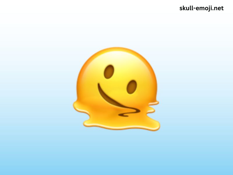 What Does Melting Face Emoji Mean